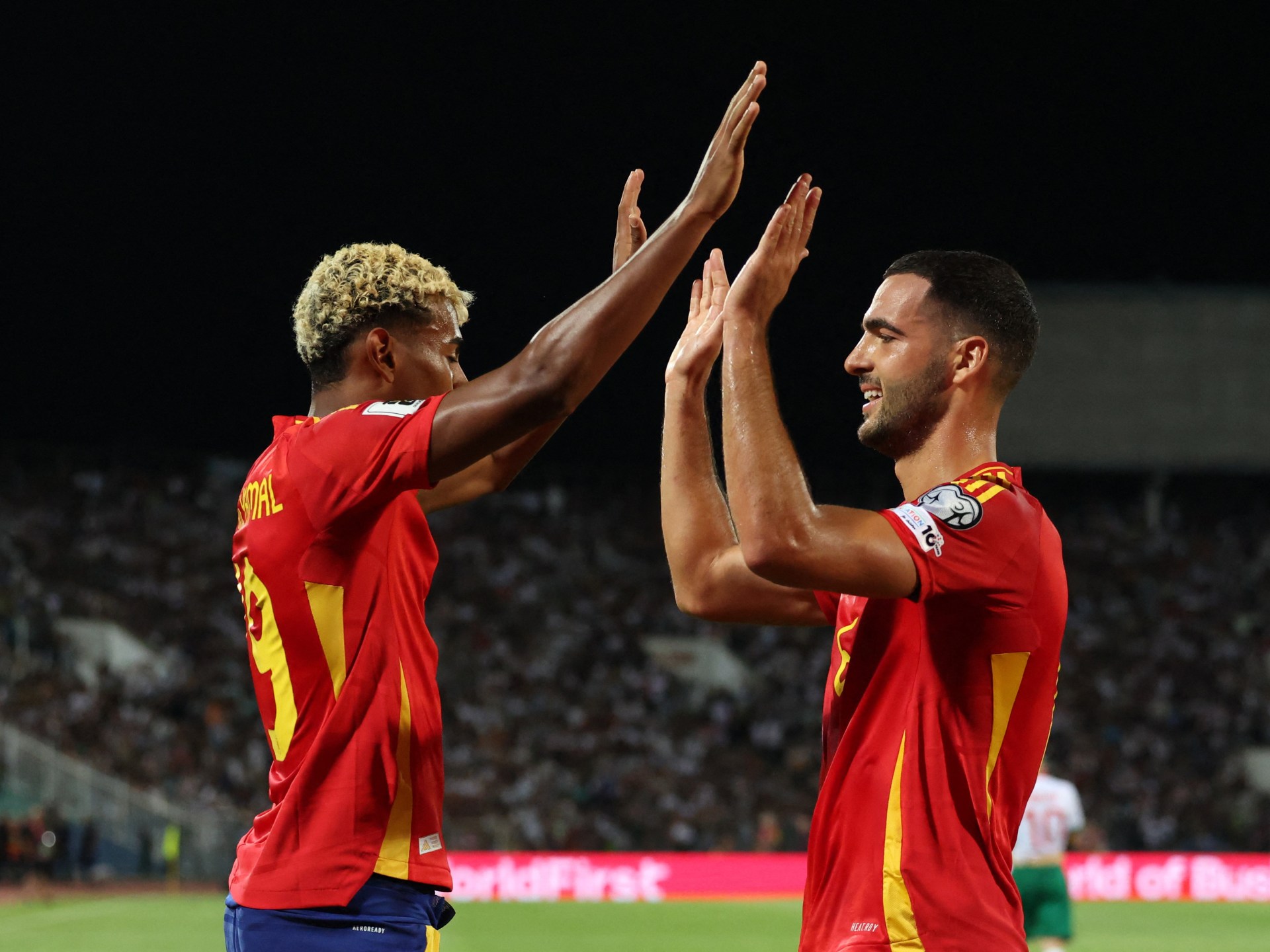 L'Espagne bat la Bulgarie mais la Géorgie teste Turkiye en 2026 qualifications de la Coupe du monde