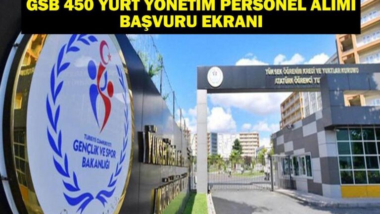 Recrutement du personnel du GSB: Quand est le recrutement du personnel de gestion du dortoir GSB 450? Comment postuler pour le personnel de gestion des dortoirs, quelles sont les conditions?