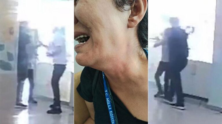 Violence des parents envers les enseignants à l'école d'Alanya !