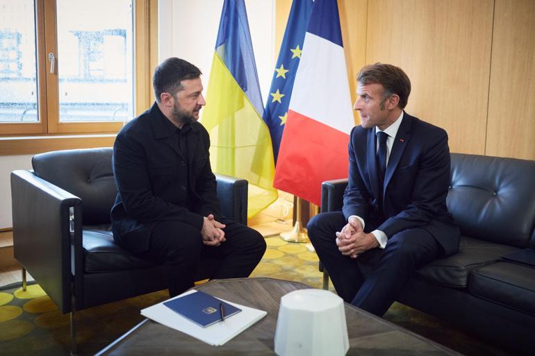 Zelenskiy et Macron se sont rencontrés à Bruxelles