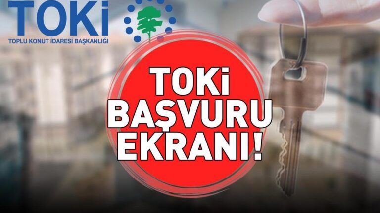 TOKİ 500 MILLE LOGEMENT SOCIAL ÉCRAN DE DEMANDE 29 NOVEMBRE 2025 E-GOUVERNEMENT ! Comment postuler pour un logement 1+1, 2+1 TOKİ 500 000, quels sont les frais, quelles sont les conditions ?