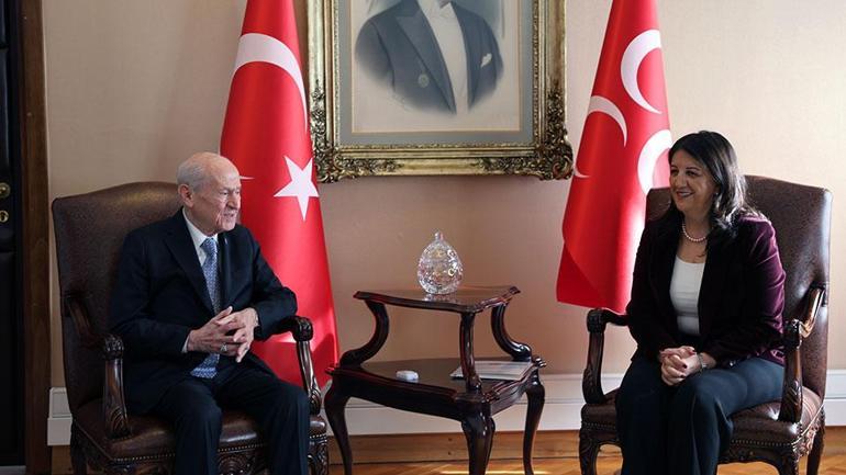Dernières nouvelles : Visite de la délégation du parti DEM à Devlet Bahçeli : une base juridique est requise dans la 2ème étape