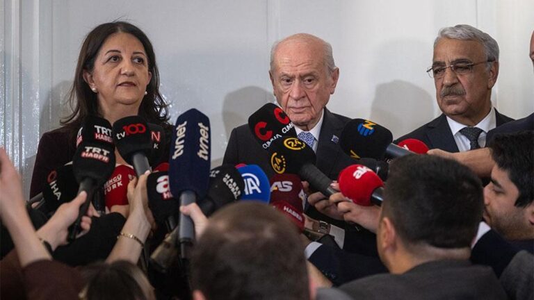 Dernières nouvelles : Visite de la délégation du parti DEM à Devlet Bahçeli : « Une base juridique est requise dans la 2ème étape »