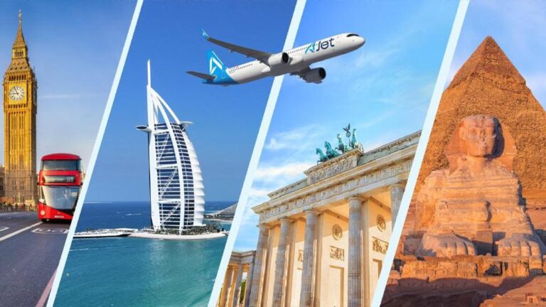 40 % de réduction sur les billets internationaux AJet