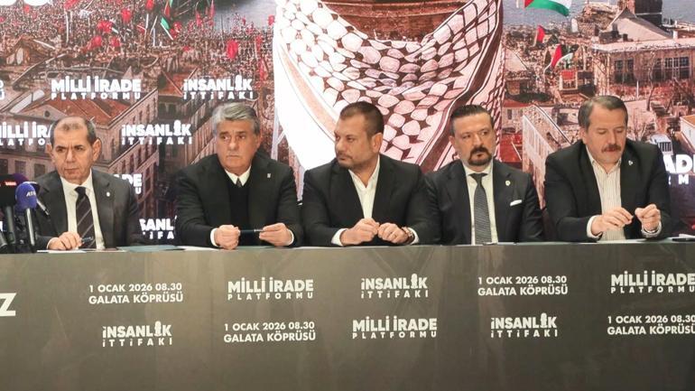 Grande marche à Istanbul le premier jour de 2026 Appel de Bilal Erdogan à Gaza