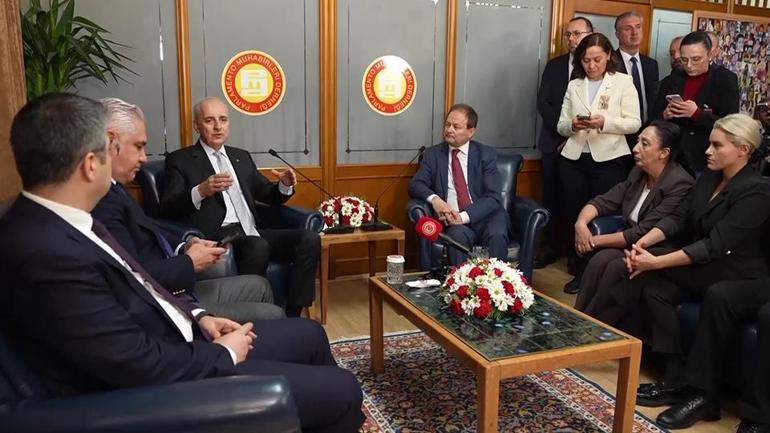 Le président du Parlement Kurtulmuş: le consensus du 10 mars doit être suivi