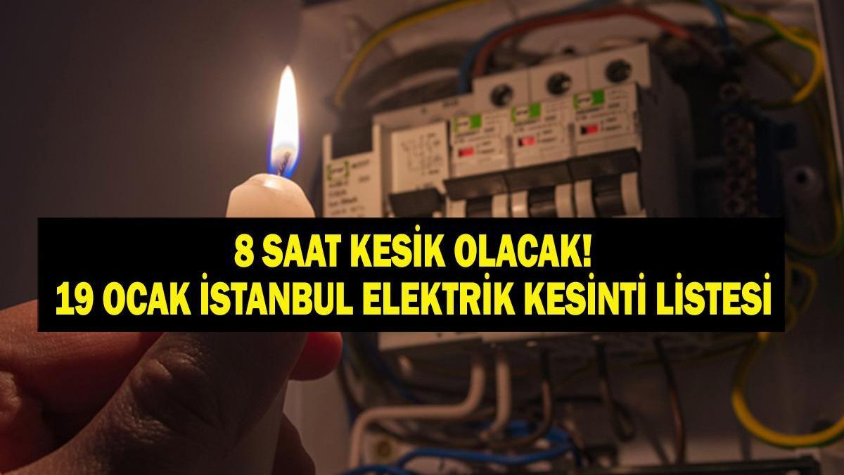 PANNE D'ÉLECTRICITÉ À BEDAŞ ISTANBUL 19 JANVIER : Quand l'électricité reviendra-t-elle à Istanbul ? Lundi 19 janvier BEDAŞ AYEDAŞ Liste des pannes de courant à Istanbul...