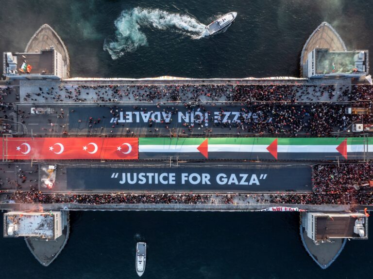 Photos : Des milliers de personnes défilent en Turquie pour soutenir Gaza le jour du Nouvel An | Nouvelles de Gaza