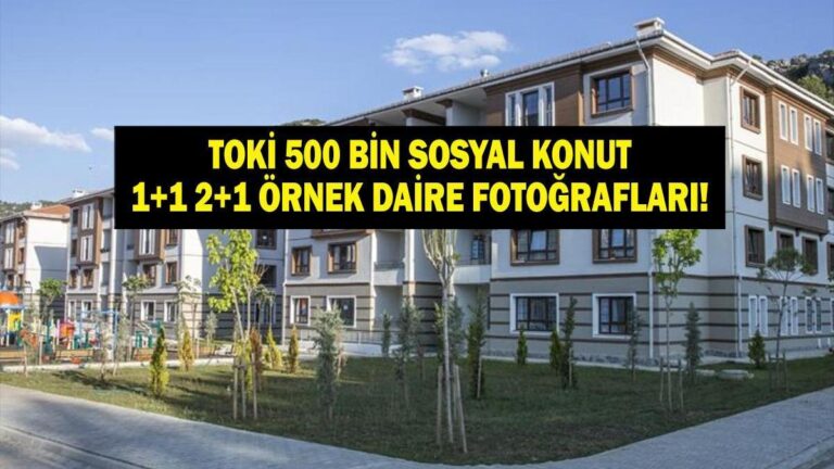 EXEMPLES D'IMAGES PLATES DE TOKİ : À quoi ressembleront les maisons TOKİ 500 000 logements 1+1 2+1 ? Le tirage au sort TOKİ a commencé ! Voici des exemples d'appartements TOKİ…