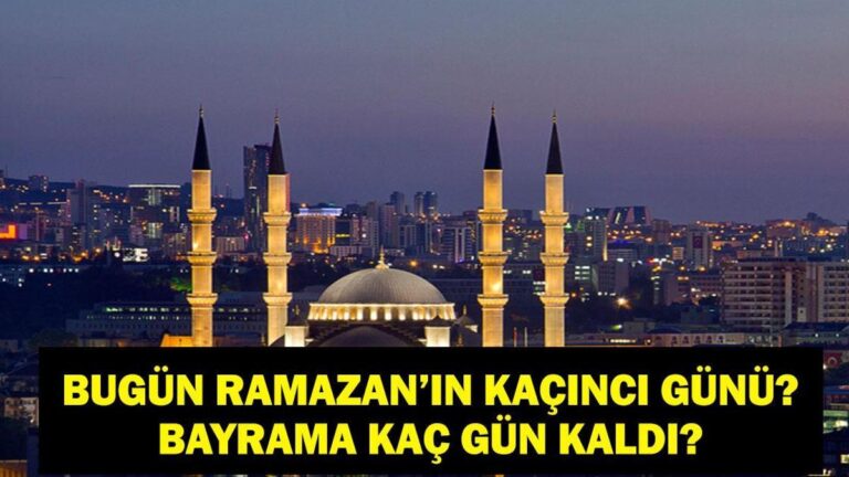 QUEL JOUR DU RAMADAN EST AUJOURD’HUI ? Quand est la fête du Ramadan ? C'est quel mois ? Combien de jours reste-t-il avant la fête du sucre ?
