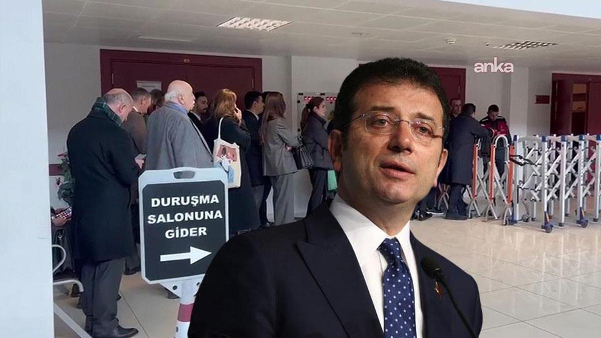 La tension est retombée lors de la 7ème séance de « l'affaire de corruption IMM » : demande de libération d'Ekrem İmamoğlu | Murat Or a été contre-interrogé