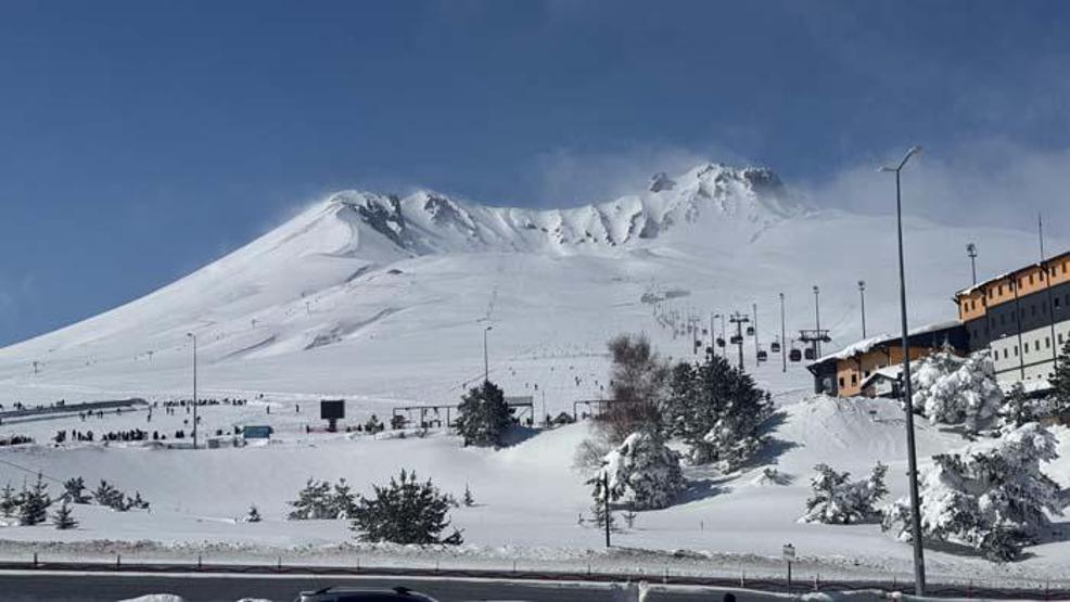 Densité du week-end à Erciyes pendant le Ramadan