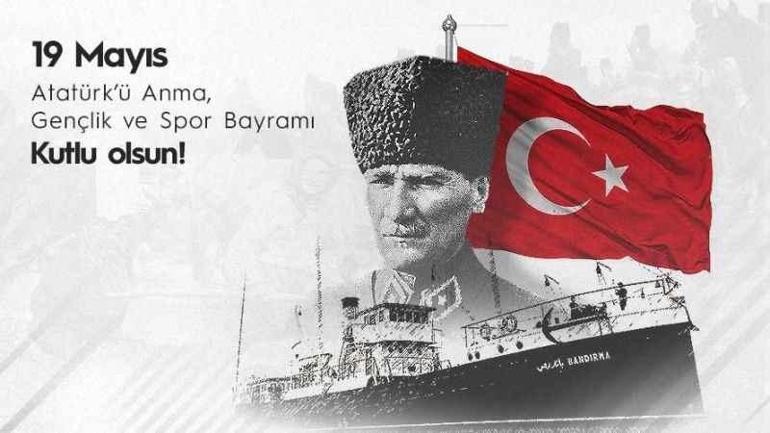 MESSAGES DU 19 MAI 2026 AVEC ILLUSTRATIONS | Les derniers dictons de célébration avec des drapeaux turcs et des photos d'Atatürk : les plus beaux messages pour la Journée de la jeunesse et du sport du 19 mai