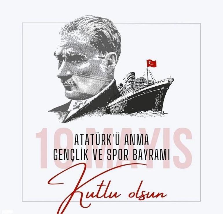 MESSAGES DU 19 MAI 2026 AVEC ILLUSTRATIONS | Les derniers dictons de célébration avec des drapeaux turcs et des photos d'Atatürk : les plus beaux messages pour la Journée de la jeunesse et du sport du 19 mai