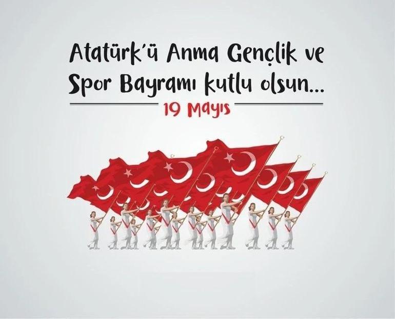 MESSAGES DU 19 MAI 2026 AVEC ILLUSTRATIONS | Les derniers dictons de célébration avec des drapeaux turcs et des photos d'Atatürk : les plus beaux messages pour la Journée de la jeunesse et du sport du 19 mai