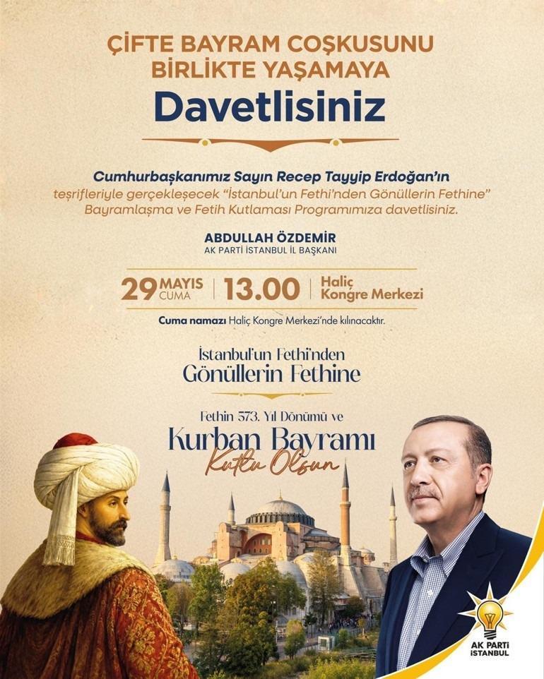 Le président Erdogan rencontrera les Stambouliotes à la Corne d'Or à l'occasion de l'Aïd al-Adha