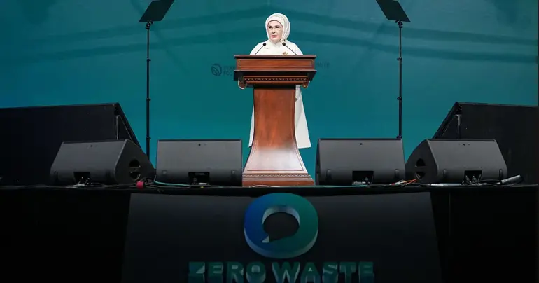 Première Dame Erdoğan : Le zéro déchet est le pouvoir le plus transformateur de la lutte climatique