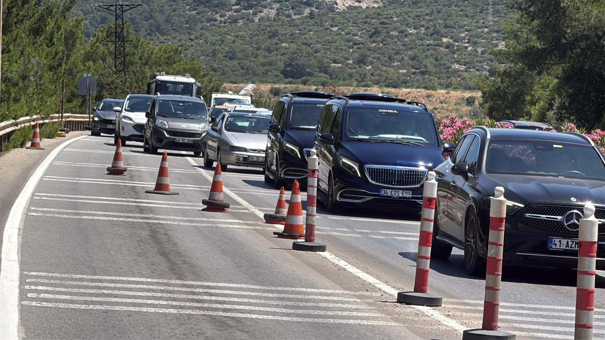 Exactement 190 000 véhicules ! Ils vont en masse à Muğla pour les vacances...