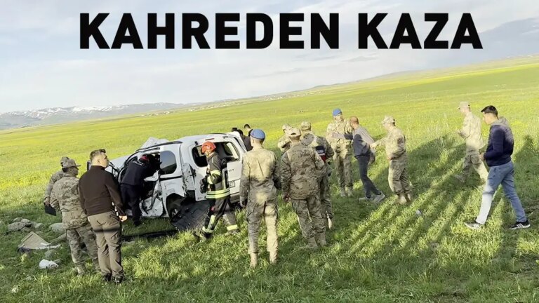 Terrible accident à Erzurum : 3 personnes, dont un bébé, ont perdu la vie dans le véhicule renversé