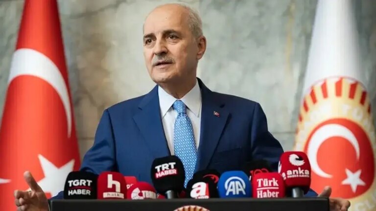 Condamnation du président de la Grande Assemblée nationale de Turquie, Kurtulmuş, au raid contre la mosquée Al-Aqsa
