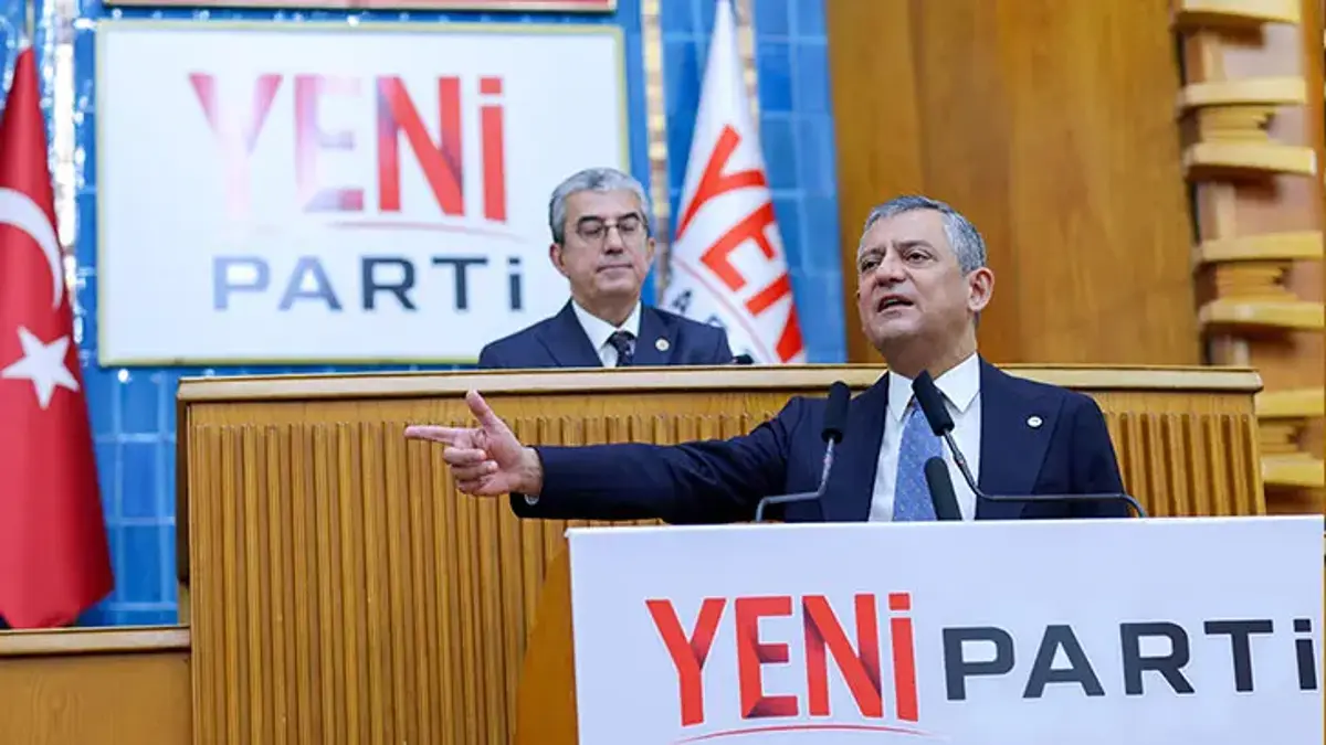 DERNIÈRES NOUVELLES... Le dossier d'immunité d'Özgür Özel a été présenté au Parlement