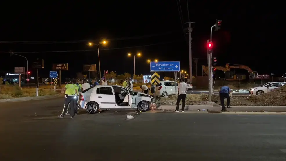 Collision de voitures à Diyarbakır : 7 blessés