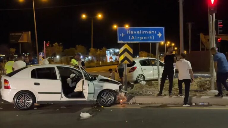 Collision de voitures à Diyarbakır : 7 blessés