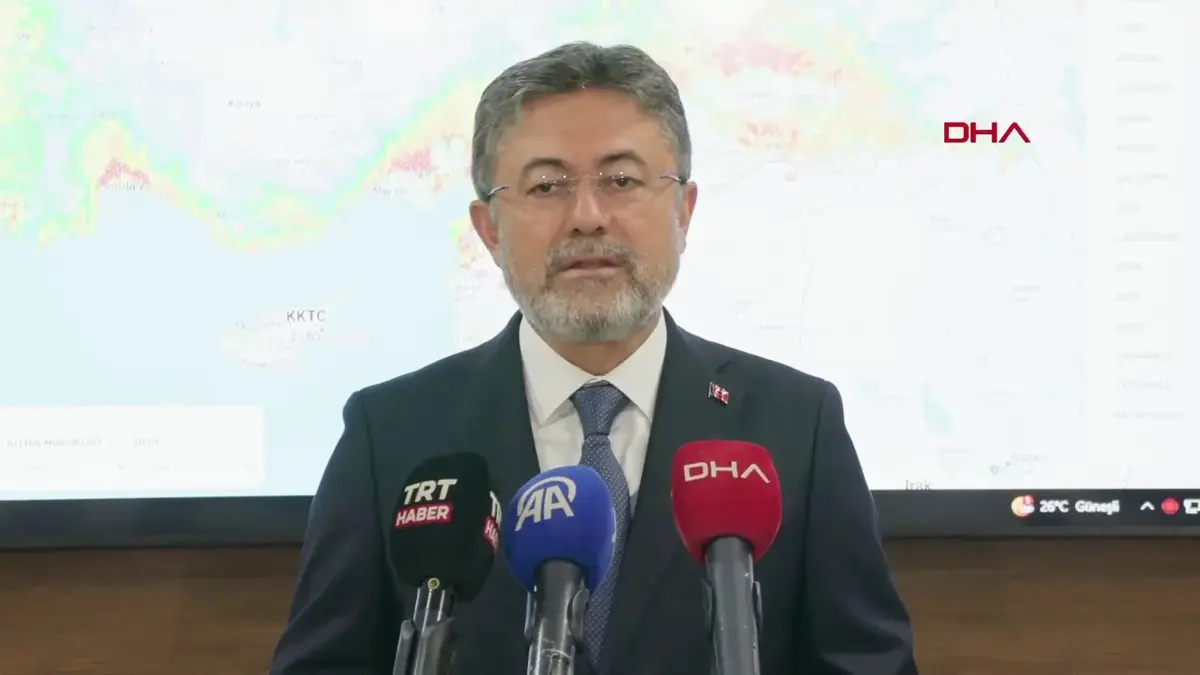 DERNIÈRES NOUVELLES... Le ministre Yumaklı a annoncé : 258 des 260 incendies sont maîtrisés