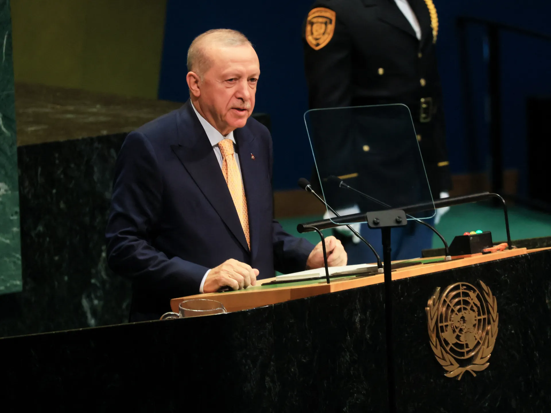 Erdogan dénonce la « mentalité génocidaire » d’Israël dans un discours cinglant à l’ONU
